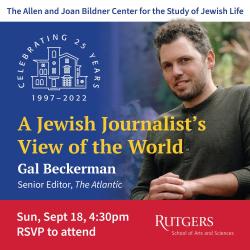 A Jewish Journalist's View of the World